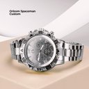 Ver imagem 3 de Relógio Caixa Aço Inox Prata Masculino Casual Presente Social Analógico Original