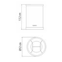 Ver imagem 3 de Porta Utensílios de Cozinha Inox Tramontina Giratório 12x17cm Organizador Talheres Plurale