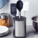 Ver imagem 5 de Porta Utensílios de Cozinha Inox Tramontina Giratório 12x17cm Organizador Talheres Plurale