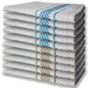 Ver imagem 1 de 10 Panos de Prato Atoalhado Felpudo Premium 5 Azul 5 Marrom