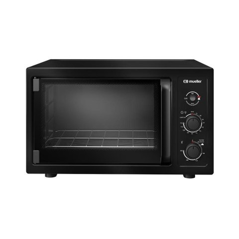Forno Elétrico de Bancada Mueller 50l com Grill Dourador 1800w Preto Fosco 220v - Mfb50b