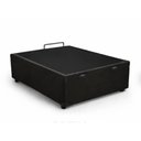 Ver imagem 1 de Cama Box Baú Casal Corino (138x188) Reforçada - Preto