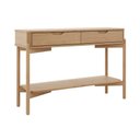 Ver imagem 4 de Buffet Aparador Madeira Maciça 120cm 2 Gavetas 1 Prateleira Valon Tauari F07- D'Rossi