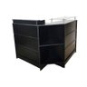 Balcão Caixa e Recepção 100% Mdf Lojas e Comércios Preto - Suprema Móveis - 1