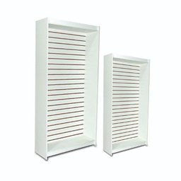 Estante Canaletada Expositor Branco 185x92x32cm - Deep - 1
