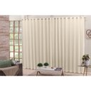 Ver imagem 1 de cortina sala quarto em tecido microfibra palha 4,00x2,80