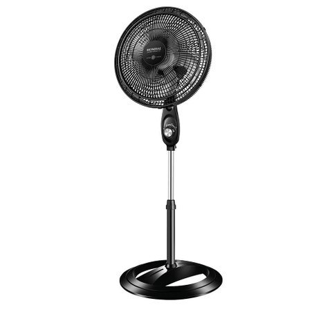 Ventilador de Coluna Mondial Super Power 140W 40cm Preto e Prata Vsp-40C-Nb - 220V