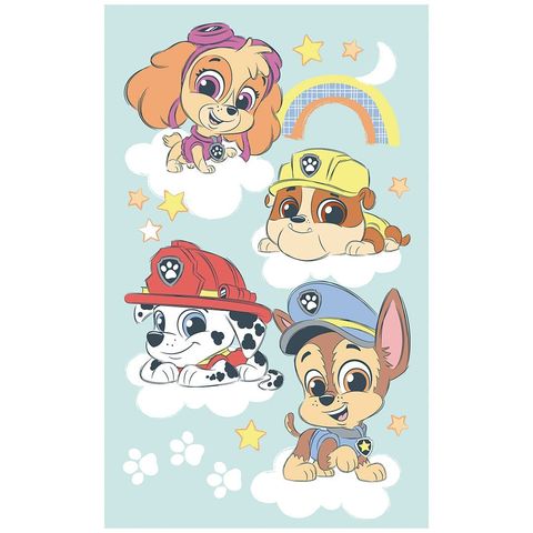 Toalha de Banho Infantil Döhler Patrulha Canina Verde Claro