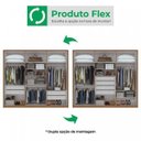 Ver imagem 2 de Guarda-Roupa Casal com Espelho 6 Portas Urban
