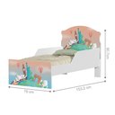 Ver imagem 2 de Cama Infantil Volta Ao Mundo Proteção Lateral Colchão Incluso