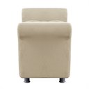 Ver imagem 3 de Recamier Bau Egeo 140x Suede Bege - Dominic Decor