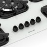 Cooktop 5 Bocas com Queimador Tripla Chama Bivolt Mueller Branco - 6