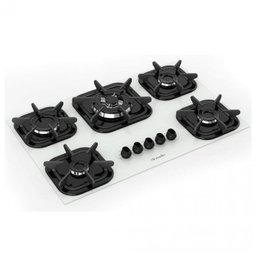 Cooktop 5 Bocas com Queimador Tripla Chama Bivolt Mueller Branco - 3