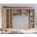 Ver imagem 2 de Guarda-Roupa Conjugado Solteiro 4 Portas com Nicho Móveis Castro