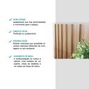 Ver imagem 4 de Painel Ripado Milla Nogal 230cm Carraro