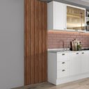 Ver imagem 2 de Painel Ripado Milla Nogal 230cm Carraro