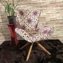 Ver imagem 6 de Poltrona Elegance Giratória Tecido Impermeável Karsten