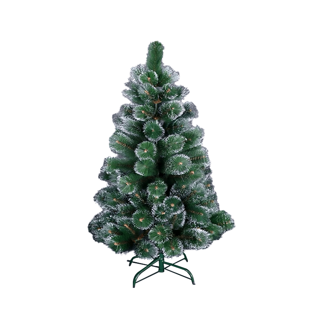 Árvore de Natal Modelo Pinheiro Luxo Canadense 1.20m 90 Galhos Verde Base  de Metal - Dubai Magazine