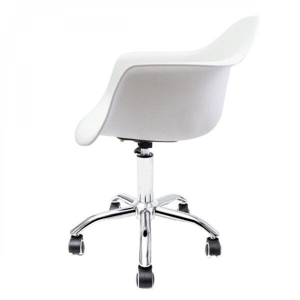 Cadeira Base Cromada Eames Arm Office Dsw-M Empório Tiffany - 4