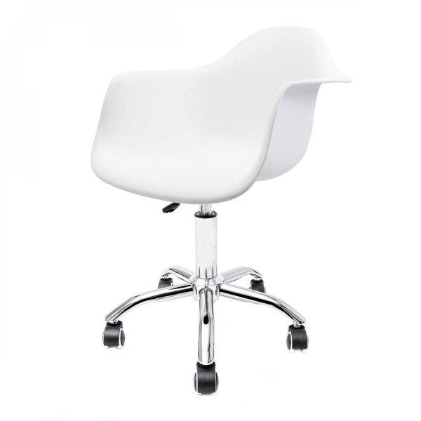 Cadeira Base Cromada Eames Arm Office Dsw-M Empório Tiffany - 1