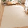 Tapete Sala Sisal Grande 200 X 300 Antiderrapante Algodão Cru Bege Palha - 1