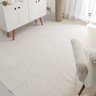 Tapete Sala Sisal Grande 200 X 300 Antiderrapante Algodão Cru Bege Palha - 4