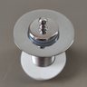 Válvula de Escoamento para Pia de Banheiro 2,7cm Inox Ralo de Cuba Lavabo - 4