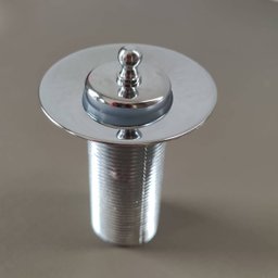 Válvula de Escoamento para Pia de Banheiro 2,7cm Inox Ralo de Cuba Lavabo - 9 Válvula de Escoamento para Pia de Banheiro 2,7cm Inox Ralo de Cuba Lavabo - 9