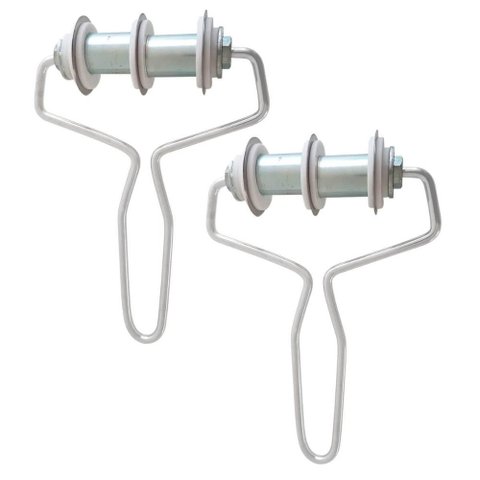 Kit 2 Cortadores de Massa 2,9cm Rolo 3 Lâminas Carretilha Anodilar Agnoline Capeletti Ravioli