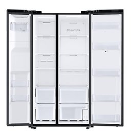 Geladeira Samsung Side By Side Black Premium 585 Litros 110V RS58T5561B1/AZ - 3