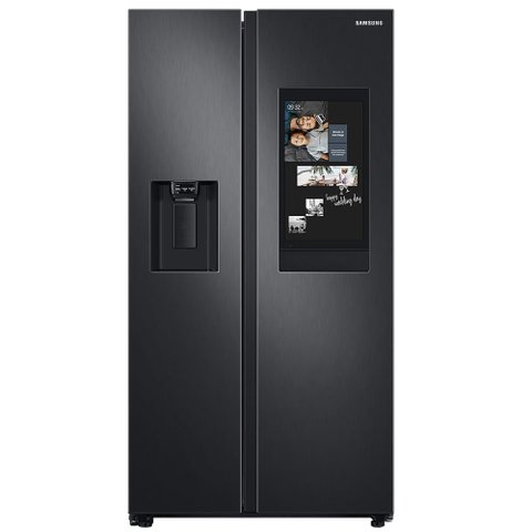 Geladeira Samsung Side By Side Black Premium 585 Litros 110V RS58T5561B1/AZ
