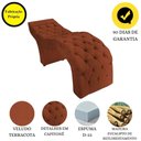 Ver imagem 4 de Maca Estofada Estética Cílios Salão Spa Veludo Nicole Cor:terracota