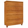 Cômoda Premium 5 Gavetas Cinamomo - Tcil Móveis - 2