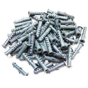 Pacote 1000 Bucha de Fixação com Aba e Anel Convencional 6mm - Iv Plast