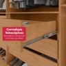 Guarda-roupa Casal 100% Mdf 2 Portas 6 Gavetas Easy Max Amendoa/off White - 9