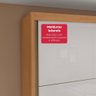 Guarda-roupa Casal 100% Mdf 2 Portas 6 Gavetas Easy Max Amendoa/off White - 2