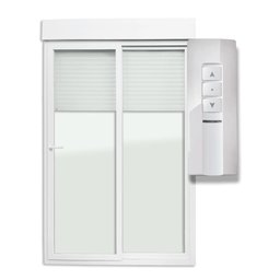 Porta de Pvc Acústica com Persiana Integrada Motorizada - 230x180 - 1