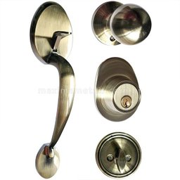 Fechadura Externa Maçaneta Retrô Colonial Blim Blim Premium - 1