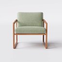 Ver imagem 3 de Poltrona Dallas em Linho Columbia Verde Militar - Home Mobily