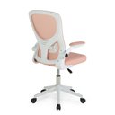 Ver imagem 5 de Kit 2 Cadeiras de Escritório Giratória Mônaco com Relax e Regulagem de Altura - Rosa