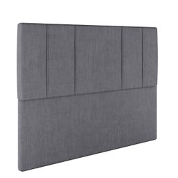 Cabeceira Estofada Casal 140 Cm Venus Linho Cinza Skybox - 3