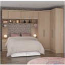 Ver imagem 1 de Guarda-Roupa Conjugado Casal 8 Portas com Nicho Móveis Castro