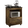 Balcão para Cooktop 1 Porta 1 Nicho Salvia Yescasa - 2