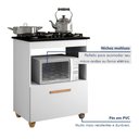 Ver imagem 7 de Balcão para Cooktop 1 Porta 1 Nicho Salvia Yescasa