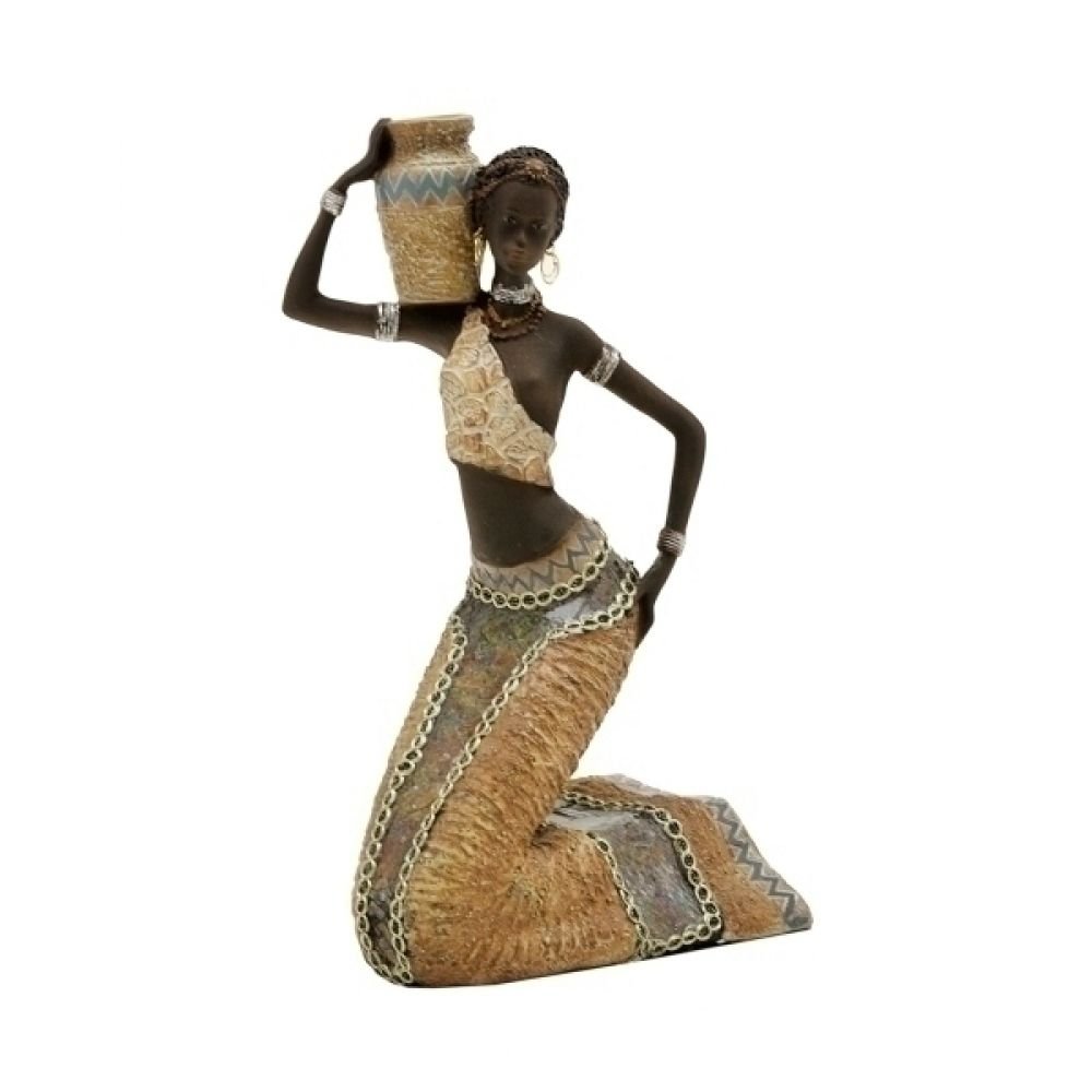 FIGURA DE RESINA AFRICANA BTC Decor