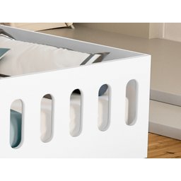 Cama Casal Montessoriana Penelope Branca - 5