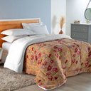 Ver imagem 1 de Coberdrom Robust Queen Manta Soft Sherpa Lã de Carneiro Pesado Grosso 1 Peça - Laranja Floral Casa S