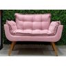 Poltrona Namoradeira Rosa - 1