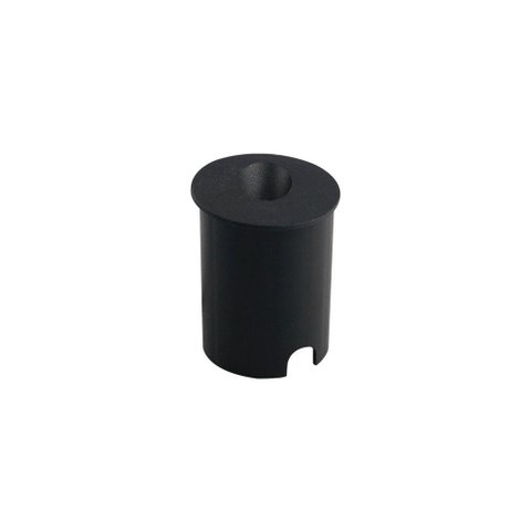 Balizador Nordecor Fery Embutir Redondo Led Bivolt Preto 3000k Luz Amarela 2372