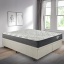 Ver imagem 7 de Cama Box com Baú Queen 158x198 com Colchão Adapto Molas Ensacadas Ecoflex Courino Linho